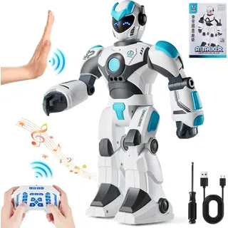 Vevor RC Roboter Spielzeug Kinder ab 6 Jahren Sprechen Tanzen Geste 270x115x400mm