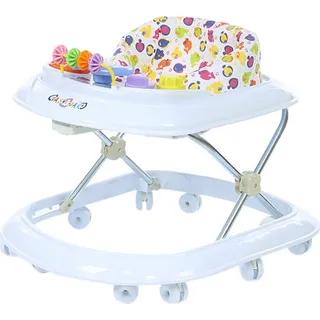 Lauflernhilfe Gehfrei Laufhilfe Babywalker Lauflernwagen Weiß - Weiß