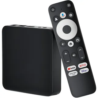 GD2 Google TV Box 4K Streaming Offiziell Lizenziert Android 32GB Speicher LAN