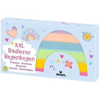 Moses XXL Radierer Regenbogen