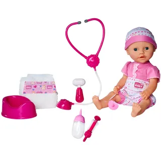Baby mit Doktor Zubehör