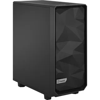 Fractal Design Meshify 2 Compact Black Solid (FD-C-MES2C-01)