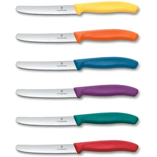 Victorinox Swiss Classic Frühstücksmesser Set 6-tlg. 11 cm mehrfarbig