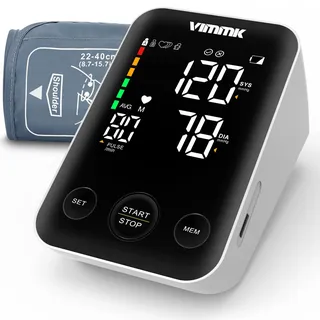 vimmk Blutdruckmessgerät Oberarm