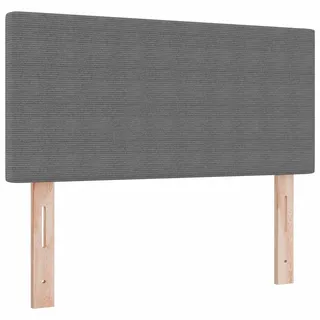 vidaXL Kopfteil 100 cm Hellgrau