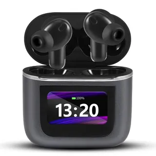 AI Sprachübersetzer-Ohrhörer, professionelle drahtlose Bluetooth Übersetzungs Ohrhörer, 144 Online-Sprachübersetzung in Echtzeit, Bluetooth 5.4-Übersetzungs-Ohrhörer,Translator Earbuds mit App