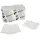 Papstar Papstar Servietten Spenderservietten weiß 1 lag 25x30 cm