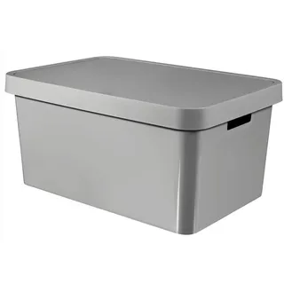 Curver Aufbewahrungsbox Infinity 56 x 39 x 27 cm 1-tlg. grau