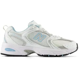 White/Silver Metallic/Light Blue 39,5