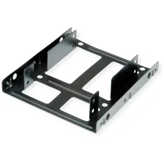 Roline Montageadapter, 3,5 Zoll Rahmen für 2x 2.5, Metall,