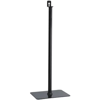 conecto CC50291 Lautsprecher-Standfuß (1/4" oder Play1) , Standhöhe 1012mm, Traglast max. 2,0kg, Sockelmaß 400x300mm, schwarz