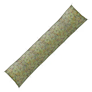 vidaXL Tarnnetz mit Aufbewahrungsbeutel 1,5 x 10 m grün