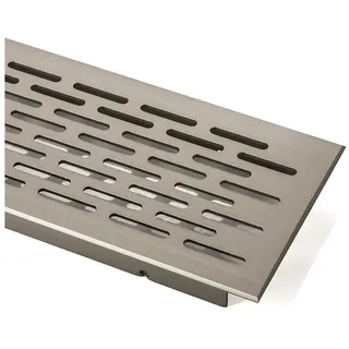 SOTech Lüftungsgitter Lochung Oval 500 mm Edelstahloptik