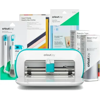 Cricut Joy | Kompakte smarte Bastelmaschine im Starter-Bundle | Edition 2024 | Maschine und Materialien