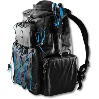 LMAB Angelrucksack Move Pro, Spinnfischen Tasche für Raubfisch und Angelzubehör