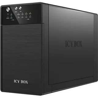 ICY BOX RAID System 2X SATA 3,5" USB 3.2 + eSATA IB-RD3620SU3 | 2x SATA 3,5" Festplatten im RAID-System1x USB 3.2 Gen 1 und 1x eSATA AnschlussRAID-Modi 0/1/Large/Single wählbar