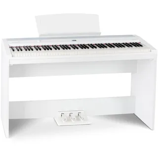 Steinmayer P-60 WM Stagepiano Set mit Unterbau, weiß