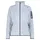Knitted Melange Fleece Jacket Sky Blue-Bianco 38