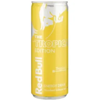 Red Bull Energy The Tropical Yellow Edition (12 x 0,25 Liter Dosen NL)