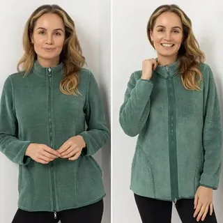 MONT CHALET Damen-Jacke wendbar Mikrofaser Edelplüsch Qualitätenmix