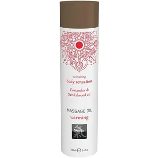 Hot Shiatsu Massage oil warming - Coriander & Sandalwood Massageöl