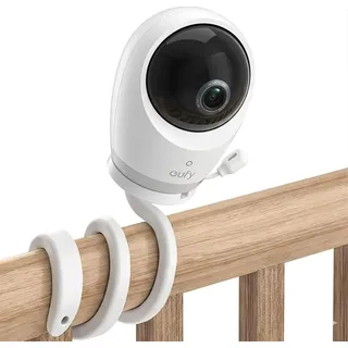 Halterung für eufy Babyphone mit Kamera E21/E20/C10, Universal Babykamera Halter für eufyBabyphone E21, Flexible Befestigung Ständer Zubehör für eufy Baby Monitor E21/E20/C10