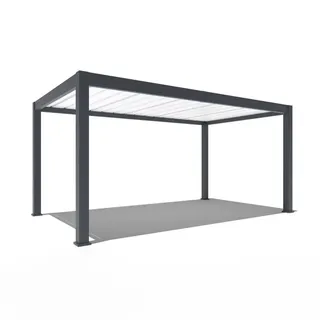 Weide Carport 3,00 x 5,30 m anthrazit