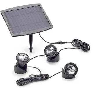 OASE Pontec Solar Teich- und Gartenbeleuchtung PondoSolar LED Set 3