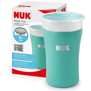 NUK Magic Cup Edelstahl türkis,