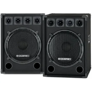 McGrey DJ-1522 Partykeller/DJ-Box Paar 2x 800W
