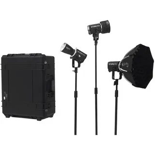 Aputure Storm 80c, 3-Light Kit, 3x 80 Watt Leuchte