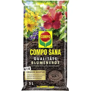 Compo Sana Qualitäts-Blumenerde 5 l