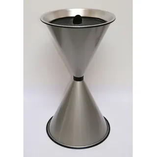 Szagato Standaschenbecher Diabola 71x40 cm Silber