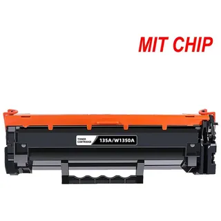 faedra Tonerkartusche HP 135A Schwarz Toner MIT CHIP W1350A für LaserJet M209 MFP M234, (Packung, Druckleistung bis ca 1100 Seiten), 135X W1350X Toner für HP M209dwn M209dw M234 M209 schwarz