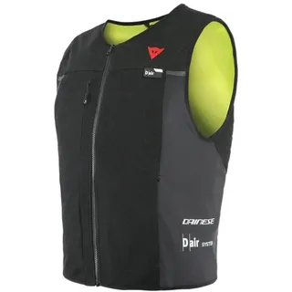 Dainese Smart D-Air® V2 Airbag Weste, schwarz-gelb, Größe S für Männer
