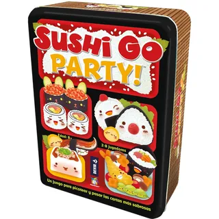 DEVIR Sushi Go Party, Brettspiel, Spanisch - Multicolor - One Size