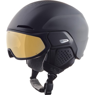 Visierhelm (Größe 51-55cm, schwarz)