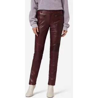 Ricano Lederhose Slim Fit Lila L