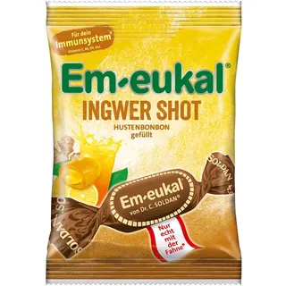 Em-Eukal Ingwer Shot gefüllt zuckerhaltig