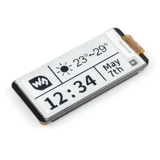 TUOPUONE 5,4 cm E-Paper HAT+ kompatibel mit Raspberry Pi E-Ink Display 250 x 122 Auflösung Immersion Gold Process SPI Interface HAT+ Standard mit Pwnagotchi Tutorial