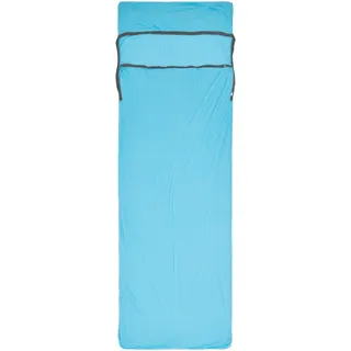 Sea to Summit Breeze Mummy W/ Drawcord Liner (Größe max. 216cm, blau)
