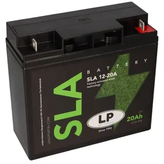 Landport AGM Batterie 12V 20Ah für Rasenmäher Rasentraktor LS SLA12-20A