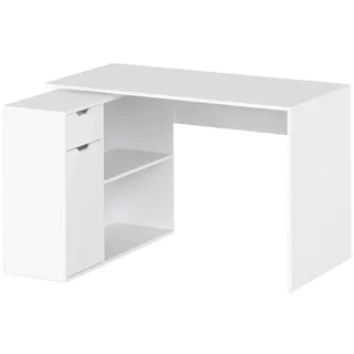 Homcom Eckschreibtisch Spanplatte