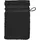Waschhandschuh 16 x 22 cm schwarz