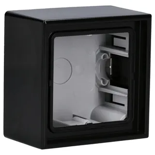 Jung LS581ASW Aufputz-Kappe 1fach, schwarz