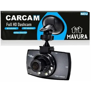 MAVURA CARCAM DASHCAM Full HD Auto LKW Taxi 1080P Recorder KFZ Kamera NACHTSICHT Kfz - Schwarz