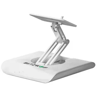 BLITZWOLF "BlitzWolf BW-VF4 Projektorständer 360° drehbar, verstellbar, mit 1/4\"-Gewinde (Weiß)"