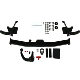 Westfalia Anhängerkupplung abnehmbar Kugelstange von unten gesteckt - OPEL COMBO Tour