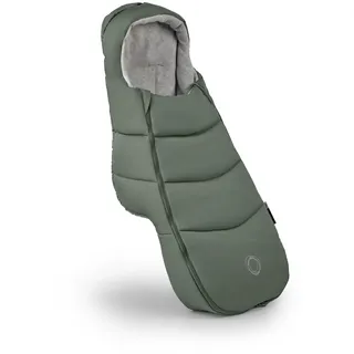 Bugaboo Ganzjahres Fußsack, unverzichtbares Kinderwagen-Zubehör für jede Jahreszeit, wasserdichter und atmungsaktiver Fußwärmer, Forest Green