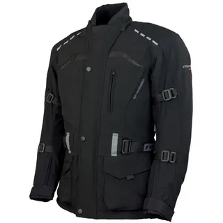 ROLEFF RACEWEAR Lange Softshell Motorradjacke Schwarz 3XL
